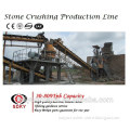 180-200TPH complete quarry jaw and cone crushing production plant